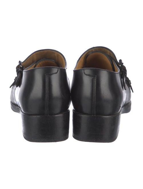 Valentino Rockstud Accents Leather Monk Straps