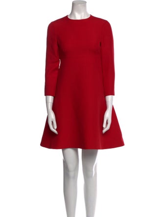 Valentino Virgin Wool Mini Dress