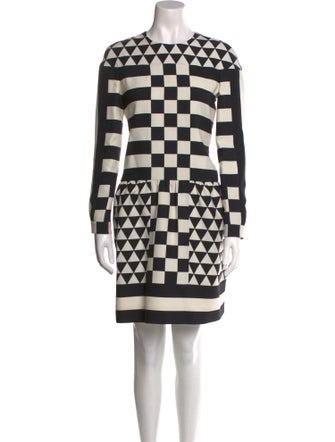 Valentino Virgin Wool Mini Dress