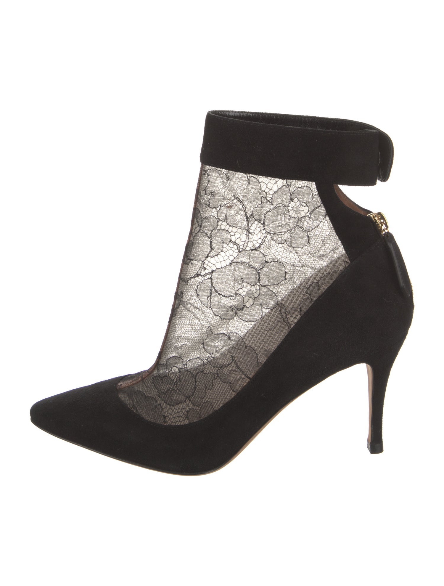 Valentino Lace Lace Pattern Sock Boots