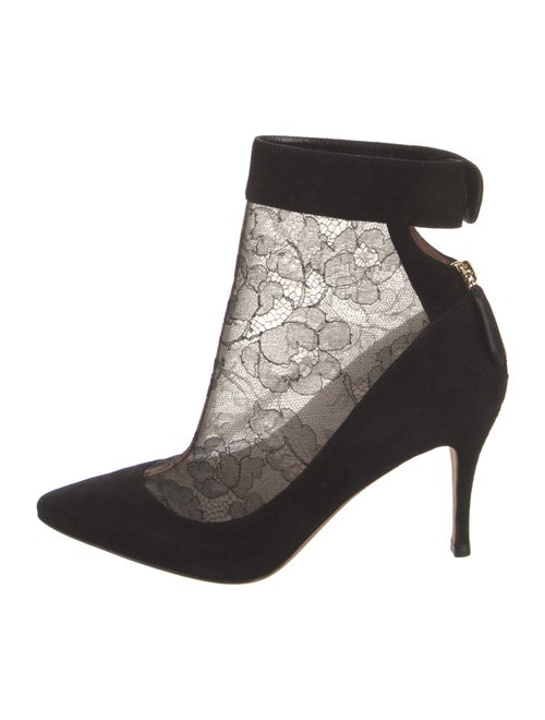 Valentino Lace Lace Pattern Sock Boots