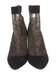 Valentino Lace Lace Pattern Sock Boots