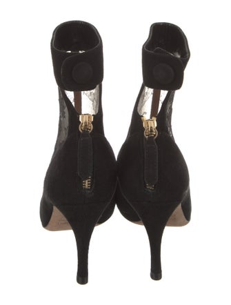 Valentino Lace Lace Pattern Sock Boots