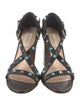 Valentino Rockstud Accents Leather Sandals