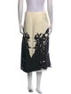 Valentino Virgin Wool Midi Length Skirt