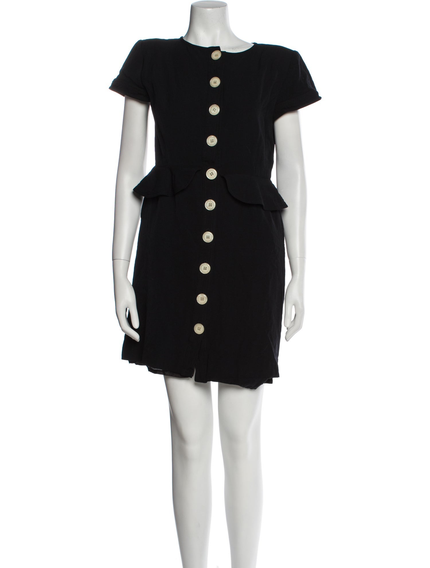 Valentino Crew Neck Mini Dress