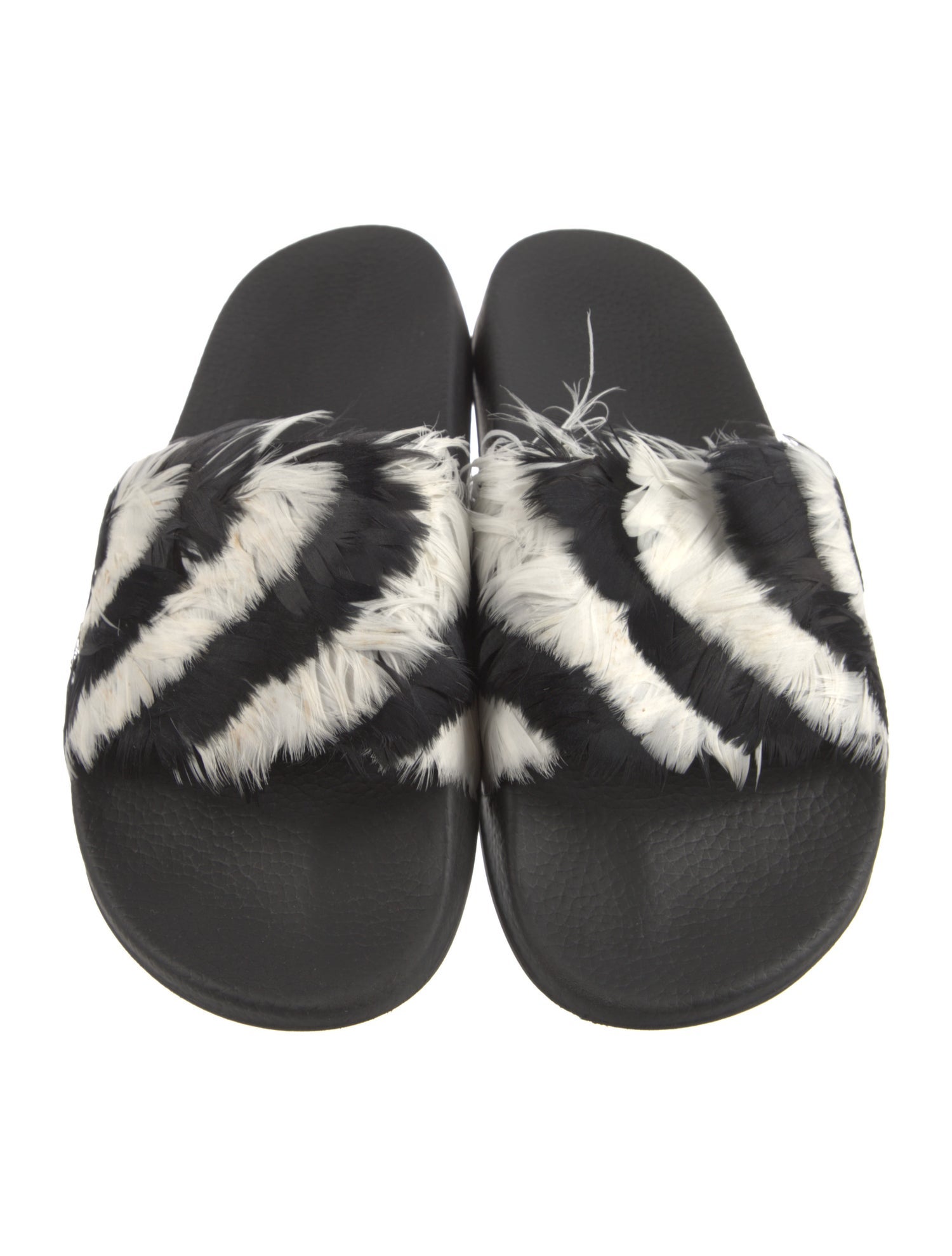 Valentino Rubber Printed Slides