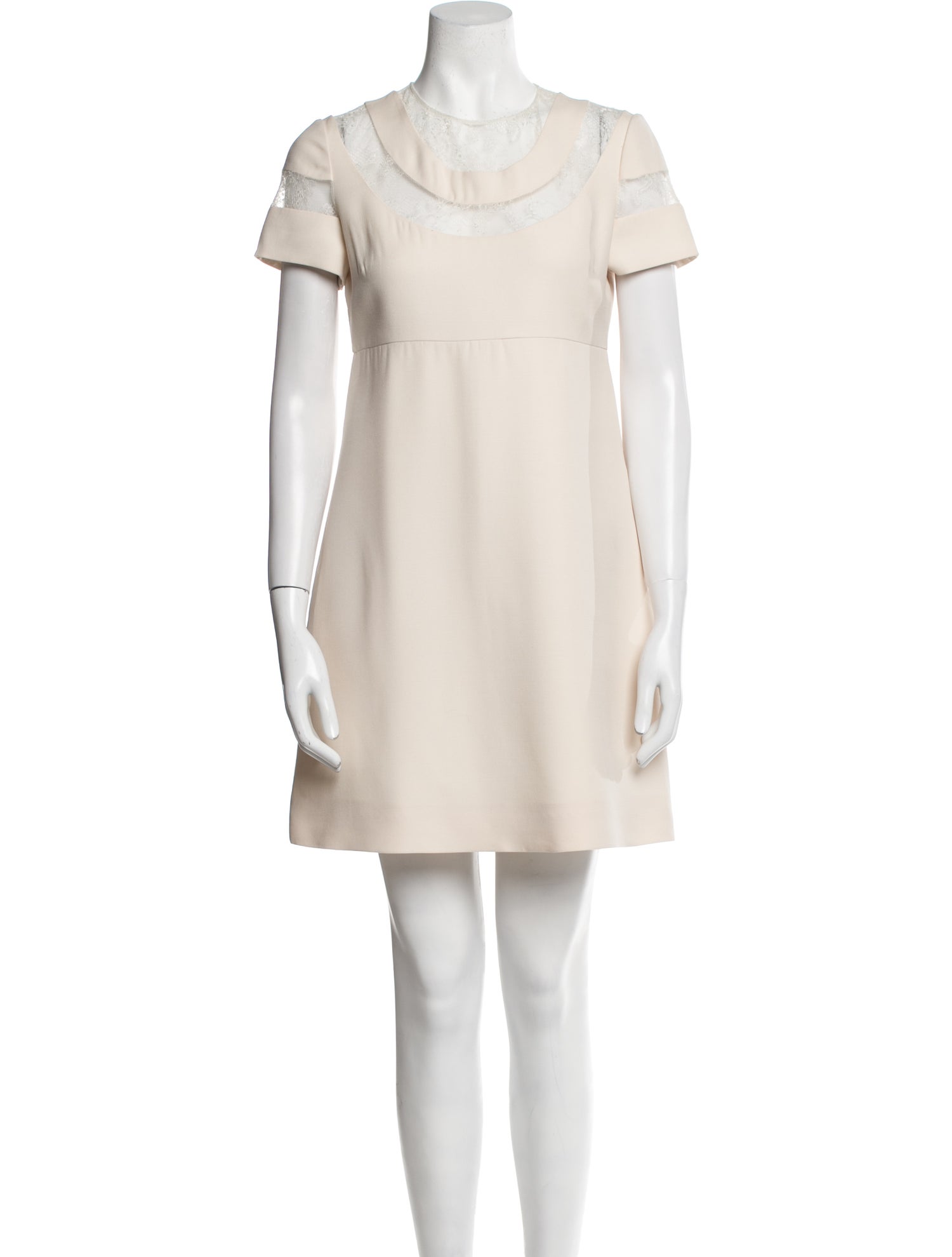 Valentino Virgin Wool Mini Dress