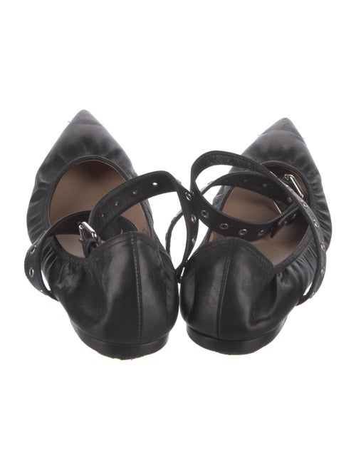 Valentino Leather Ballet Flats