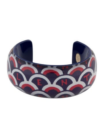 Valentino Cuff Resin Bracelet