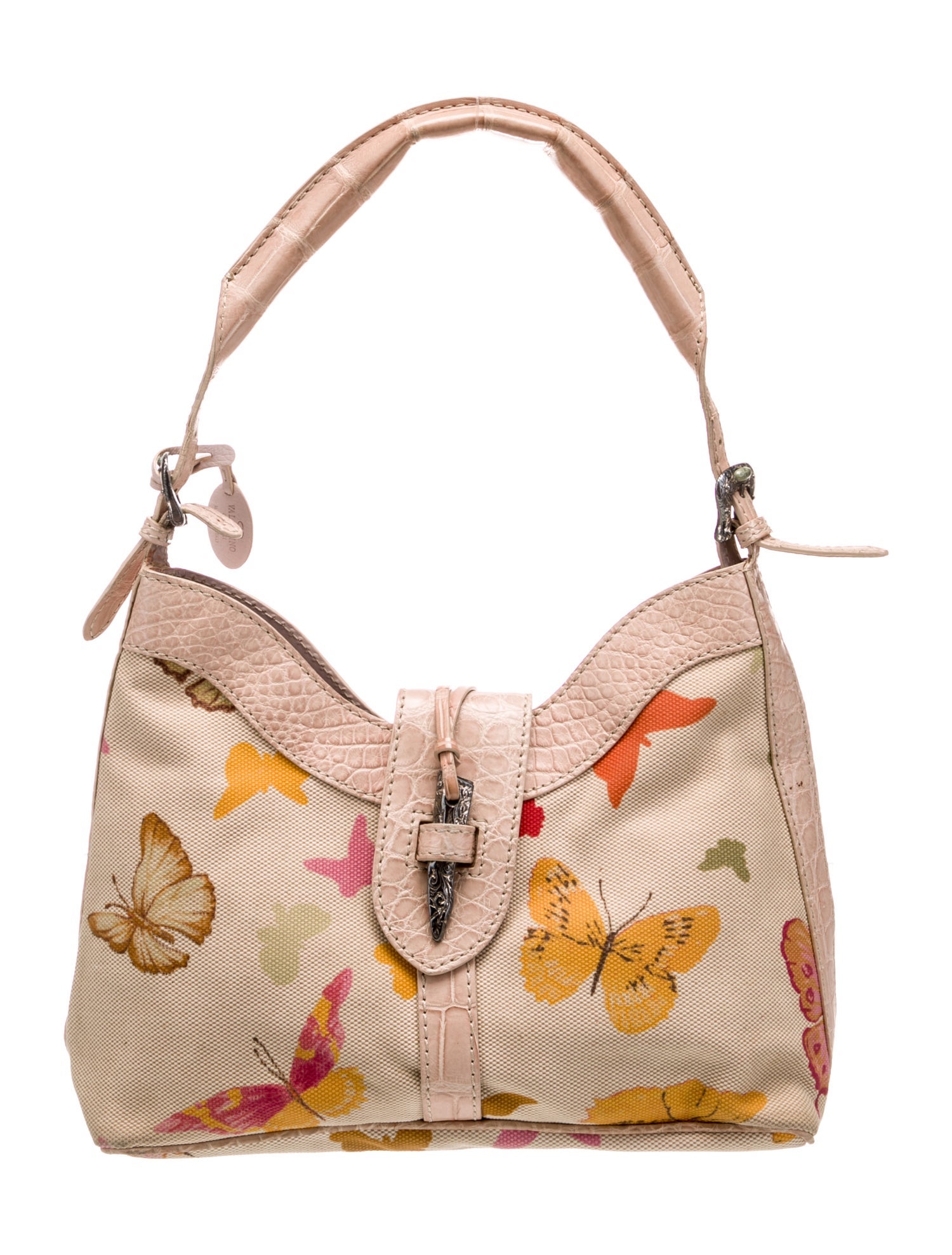 Valentino Canvas Shoulder Bag