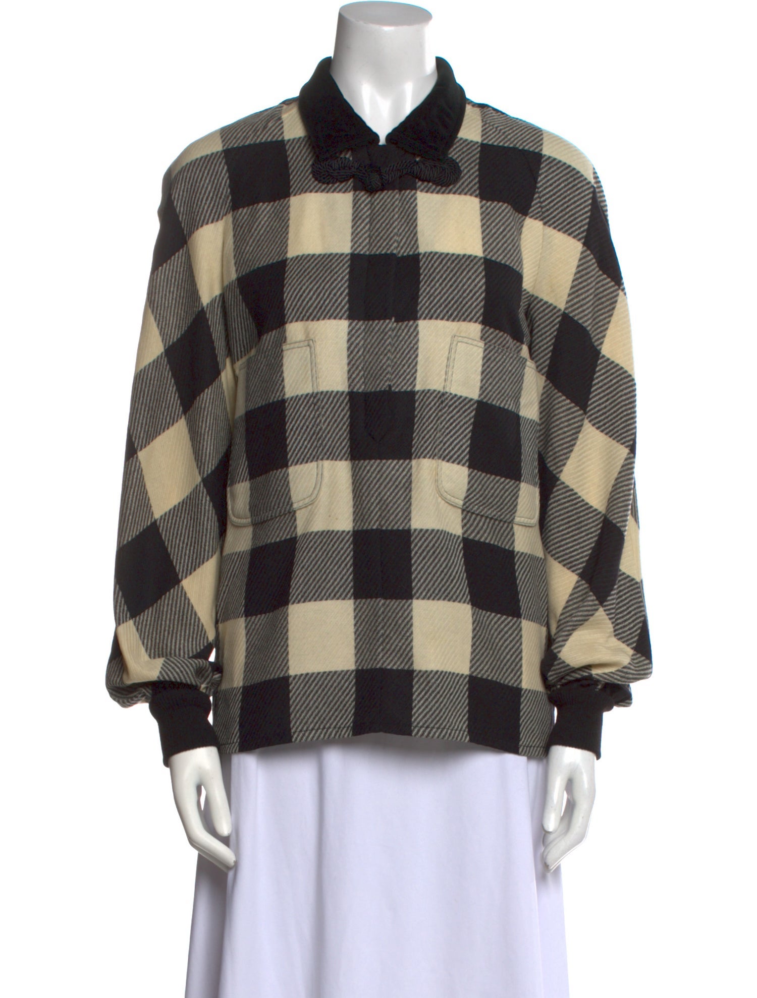 Valentino Vintage 1980's Button-Up Top