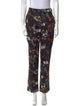 Valentino Printed Straight Leg Pants