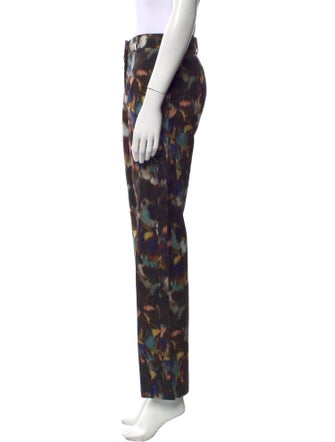 Valentino Printed Straight Leg Pants
