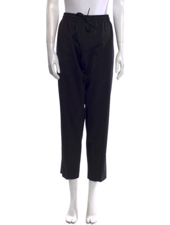 Valentino Virgin Wool Straight Leg Pants