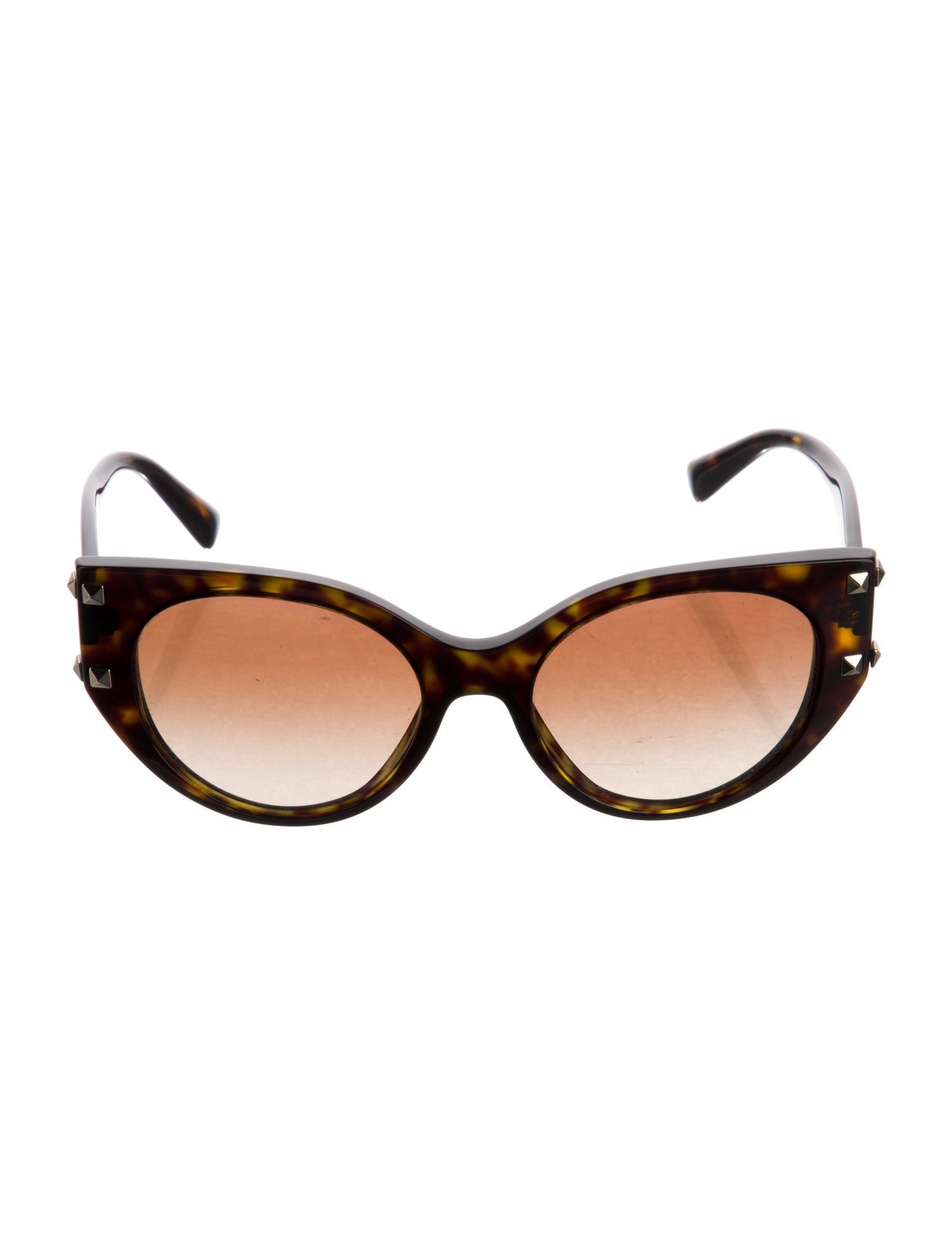 Valentino Rockstud Accents Cat-Eye Sunglasses