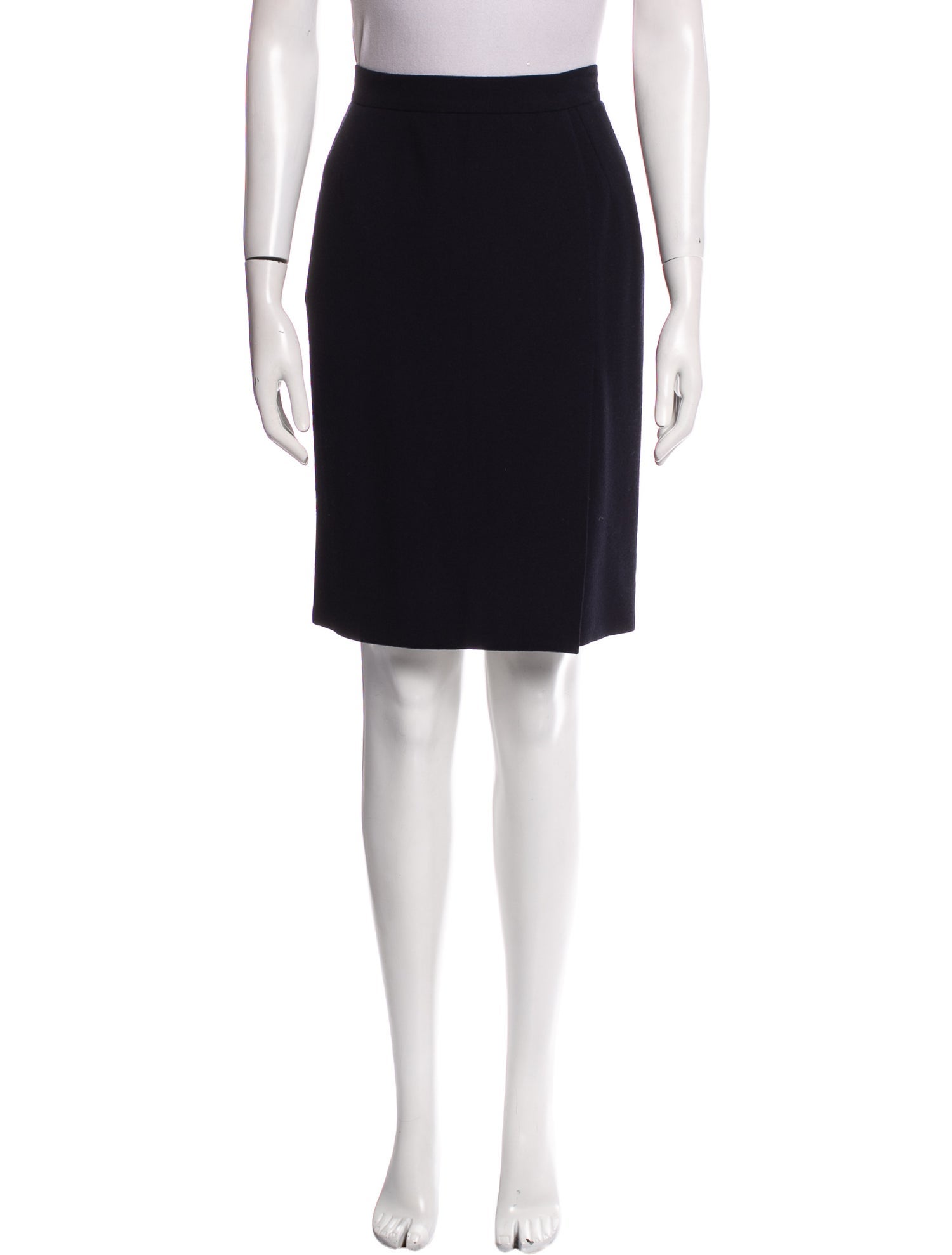 Valentino Virgin Wool Knee-Length Skirt