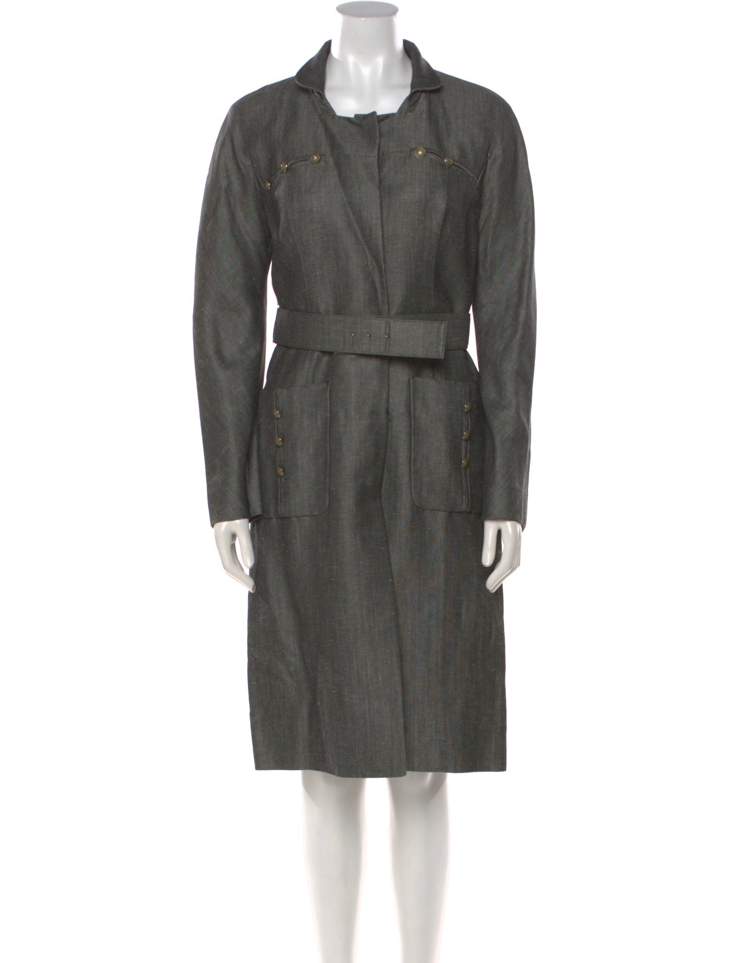 Valentino Linen Midi Length Dress