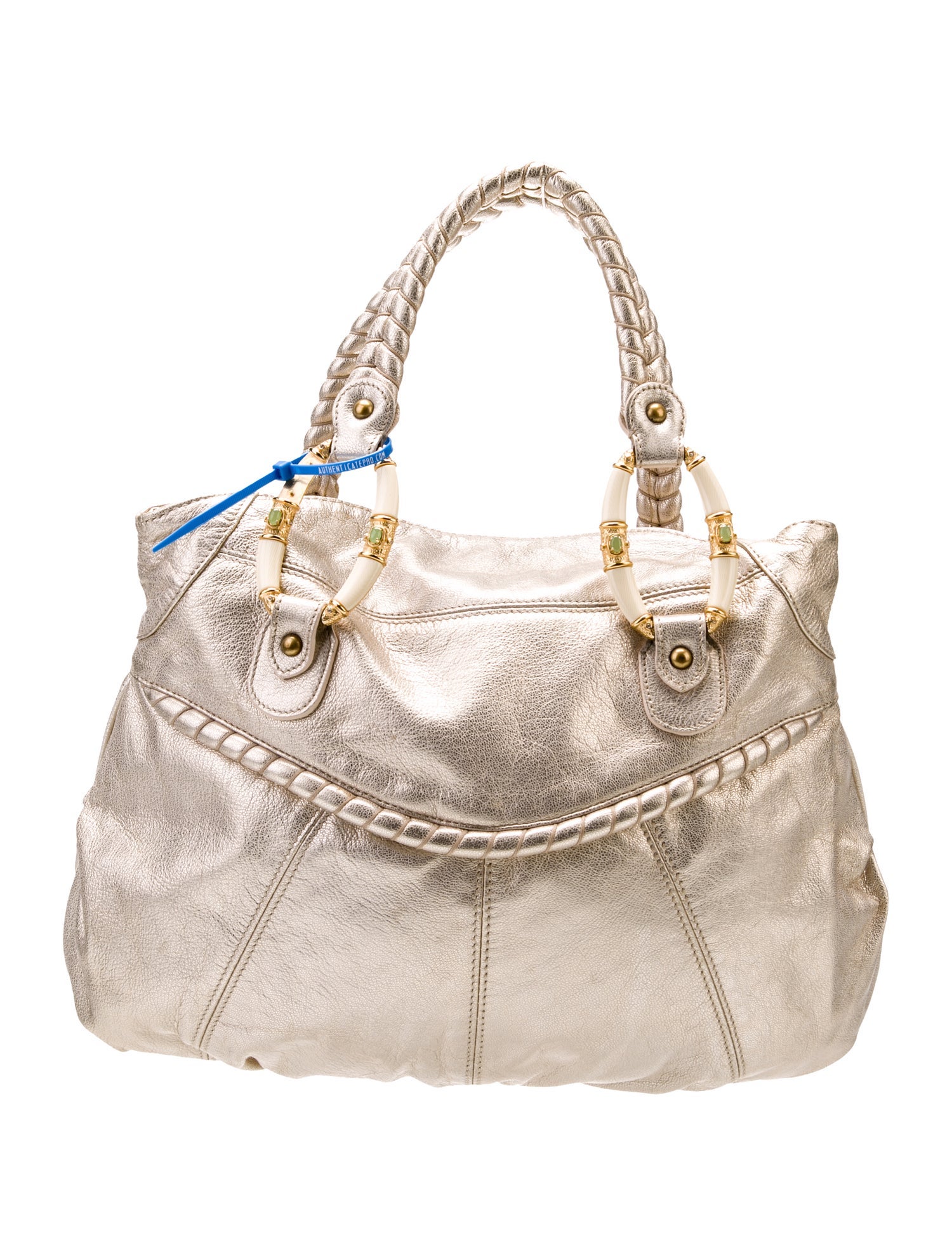 Valentino Leather Top Handle Bag