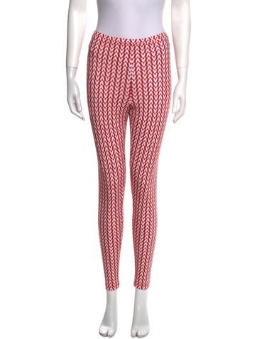Valentino Pants Printed Skinny Leg S