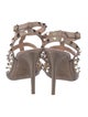 Valentino Rockstud Accents Leather T-Strap Pumps