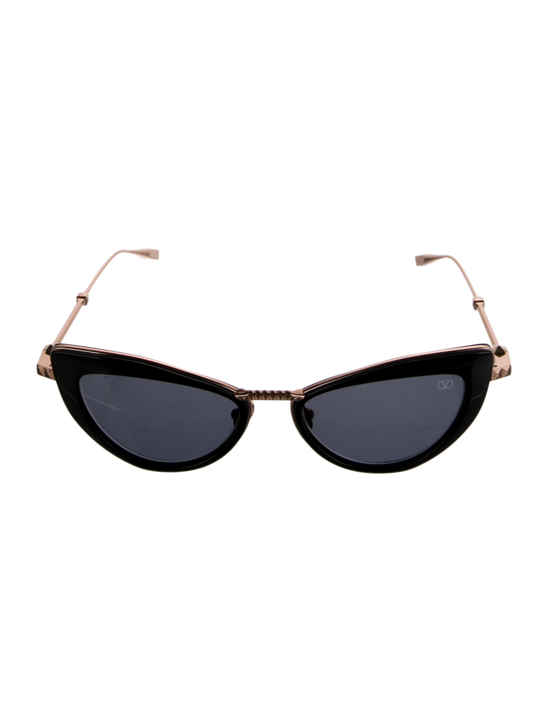 Valentino Cat-Eye Tinted Sunglasses