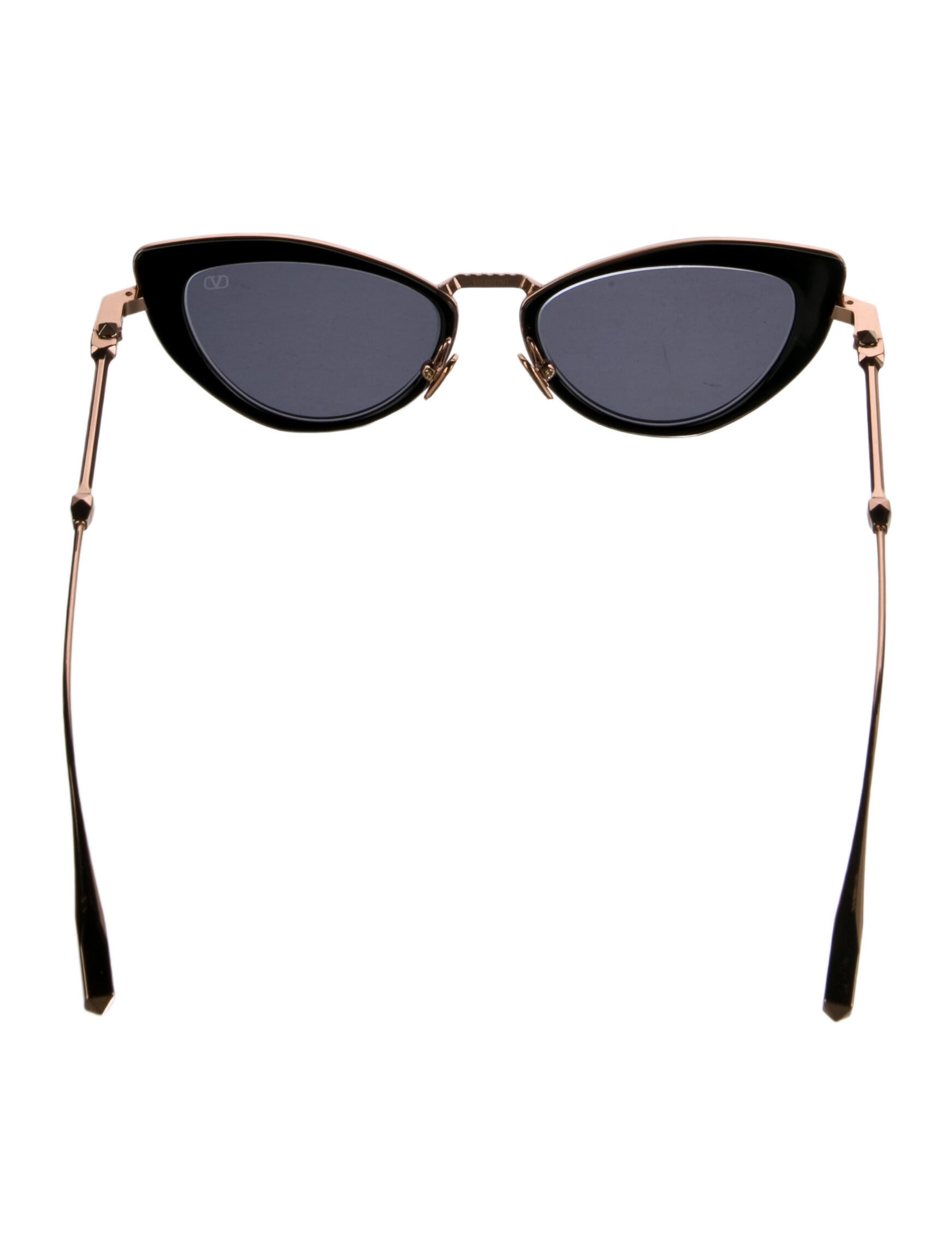 Valentino Cat-Eye Tinted Sunglasses