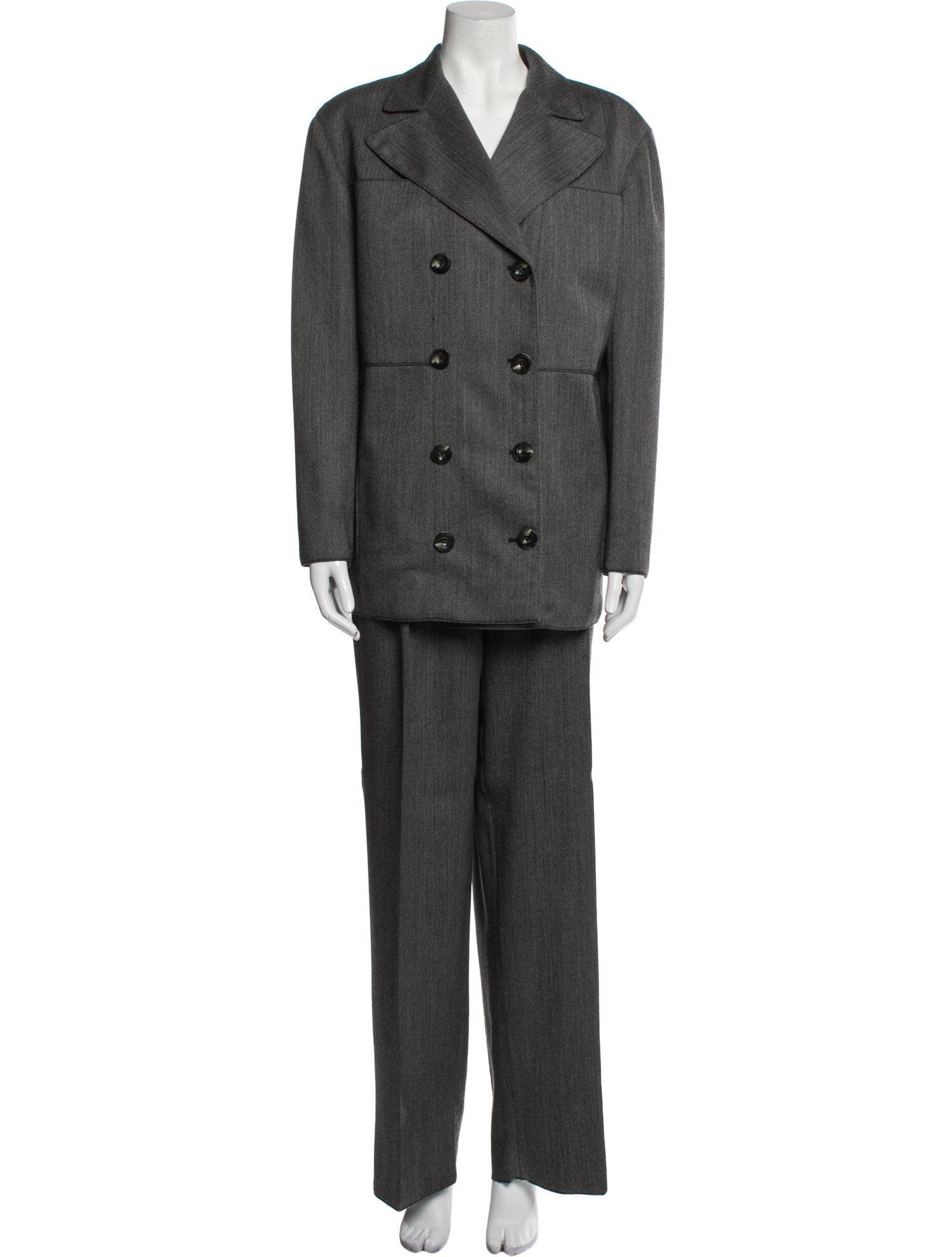 Valentino Vintage Cashmere Pantsuit