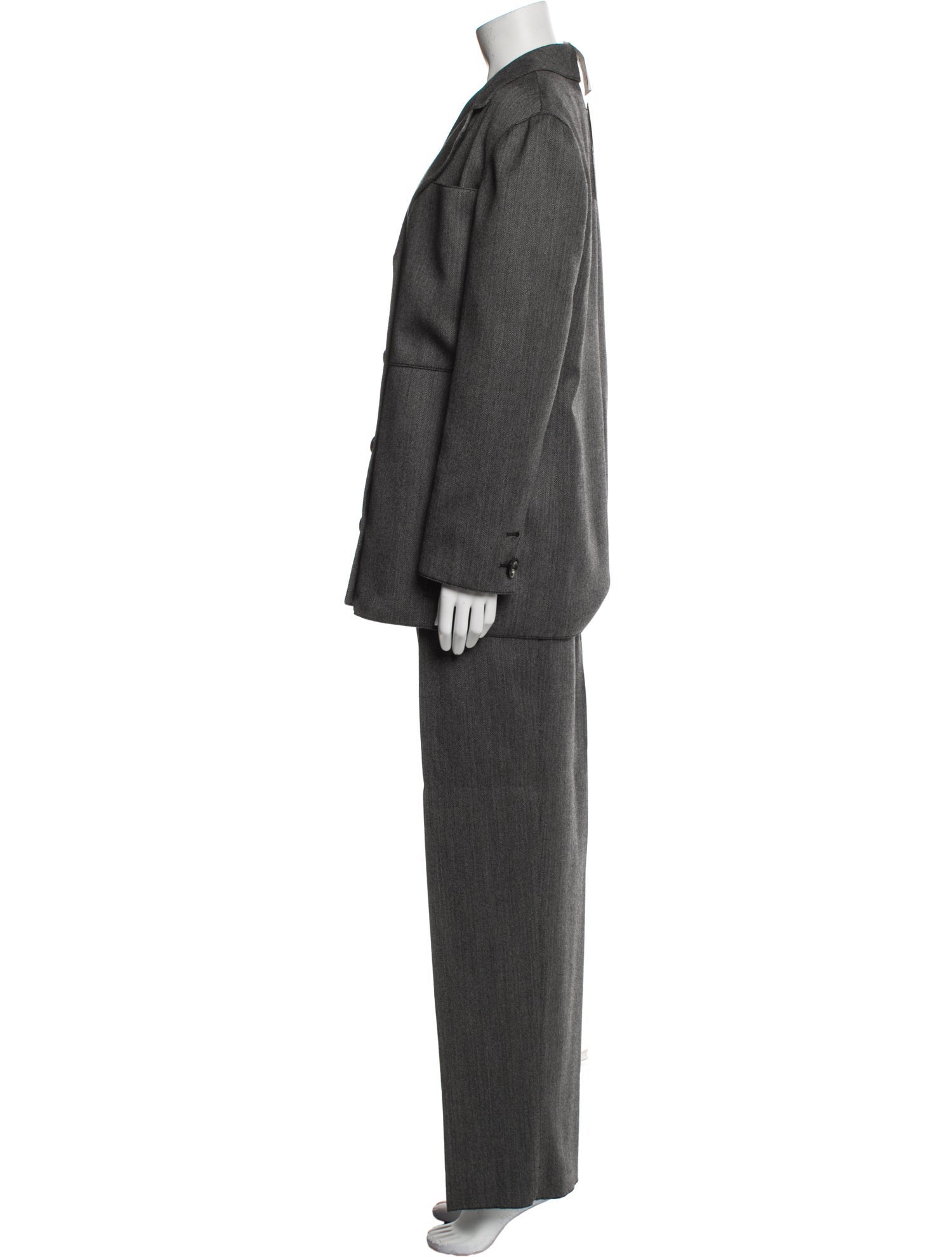 Valentino Vintage Cashmere Pantsuit