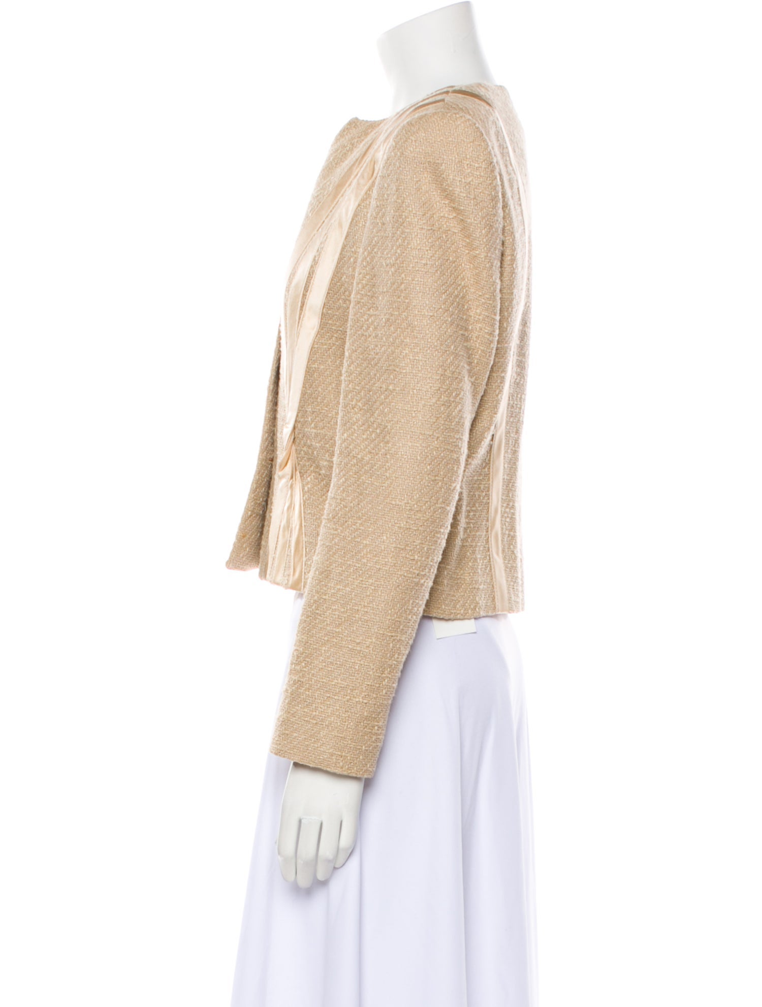 Valentino Tweed Pattern Jacket