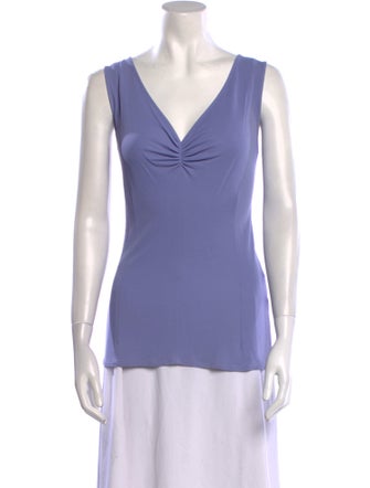 Valentino V-Neck Sleeveless Top