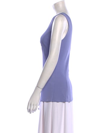 Valentino V-Neck Sleeveless Top