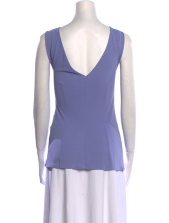 Valentino V-Neck Sleeveless Top