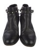 Valentino Rockstud Accents Leather Boots