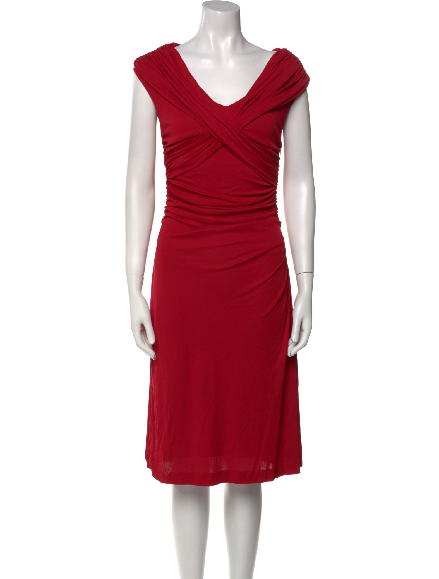 Valentino Silk Midi Length Dress