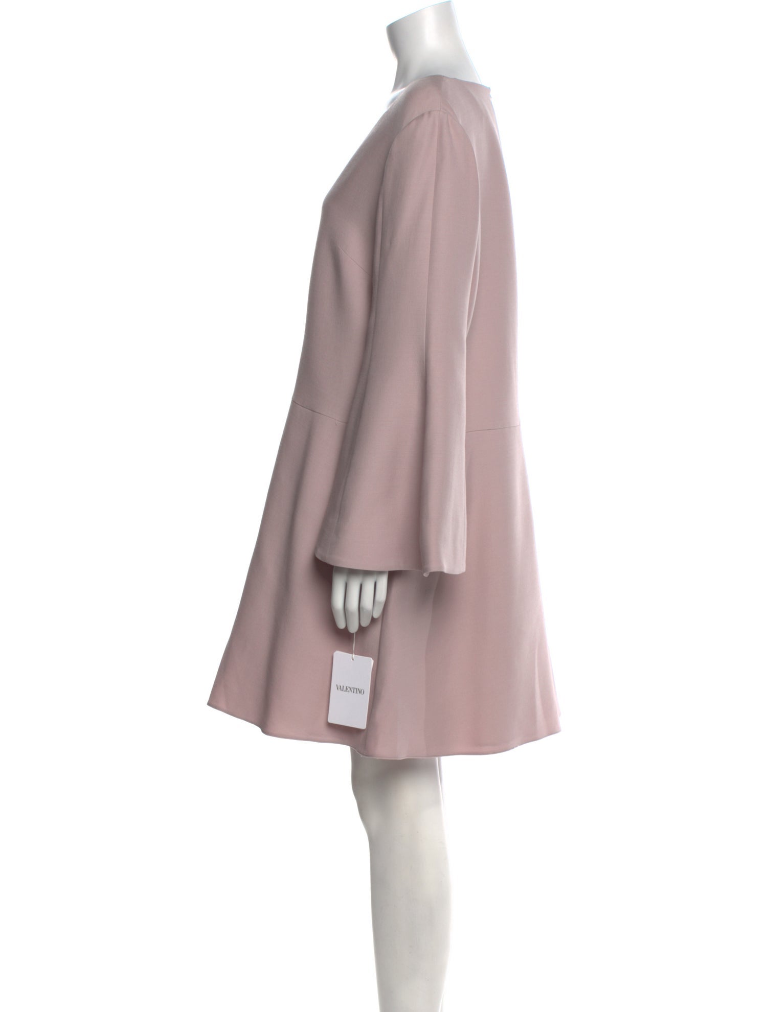 Valentino Virgin Wool Mini Dress w/ Tags