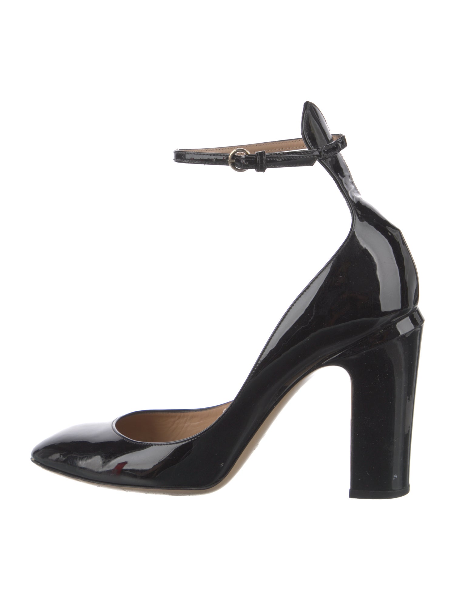 Valentino Patent Leather D'Orsay Pumps