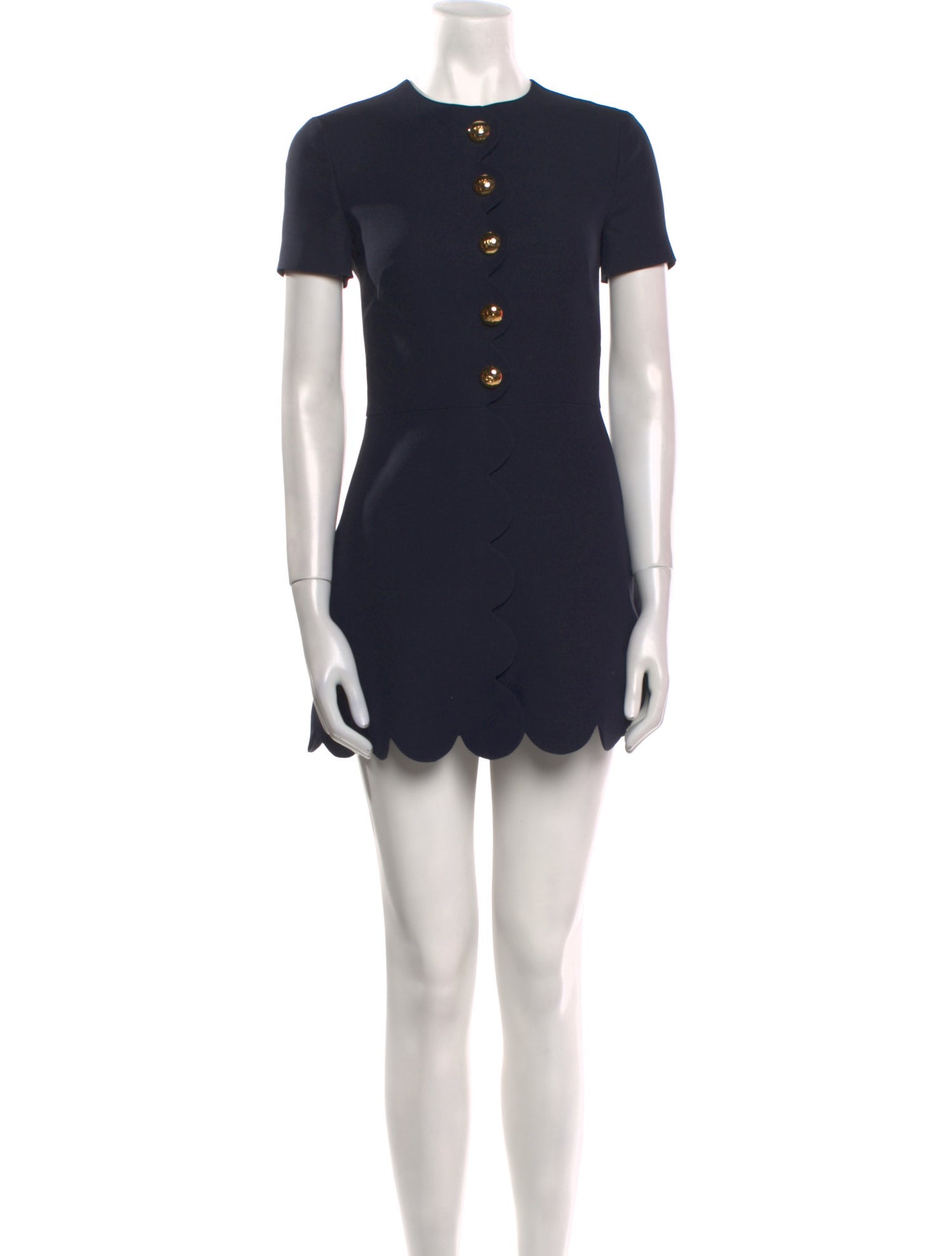 Valentino Virgin Wool Mini Dress