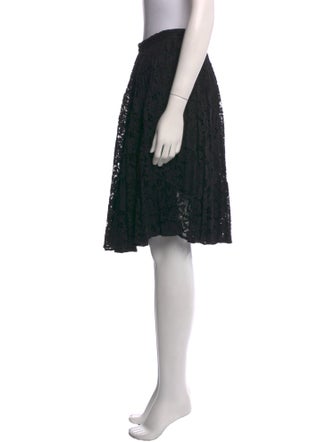 Valentino Lace Knee-Length Skirt