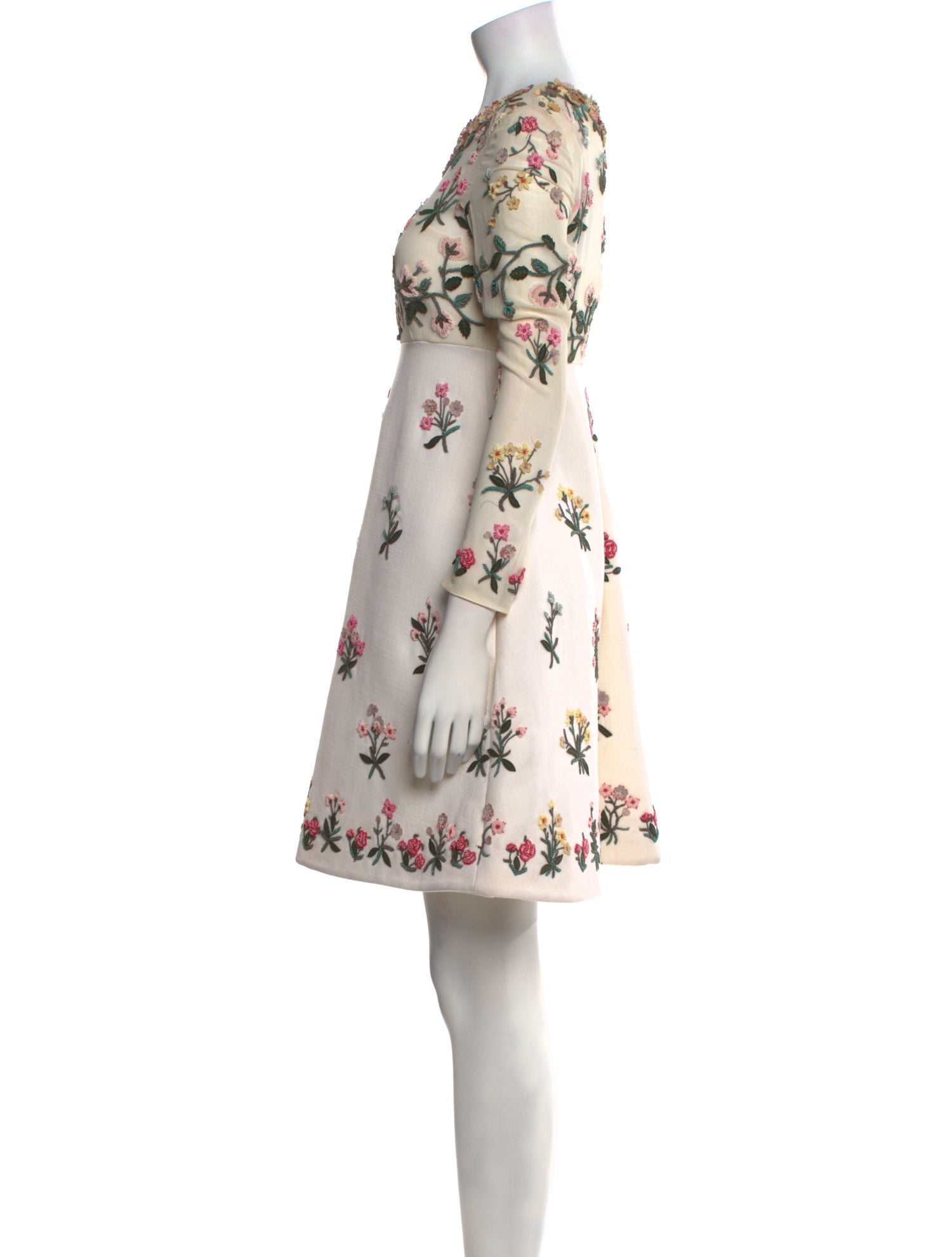 Valentino Virgin Wool Mini Dress