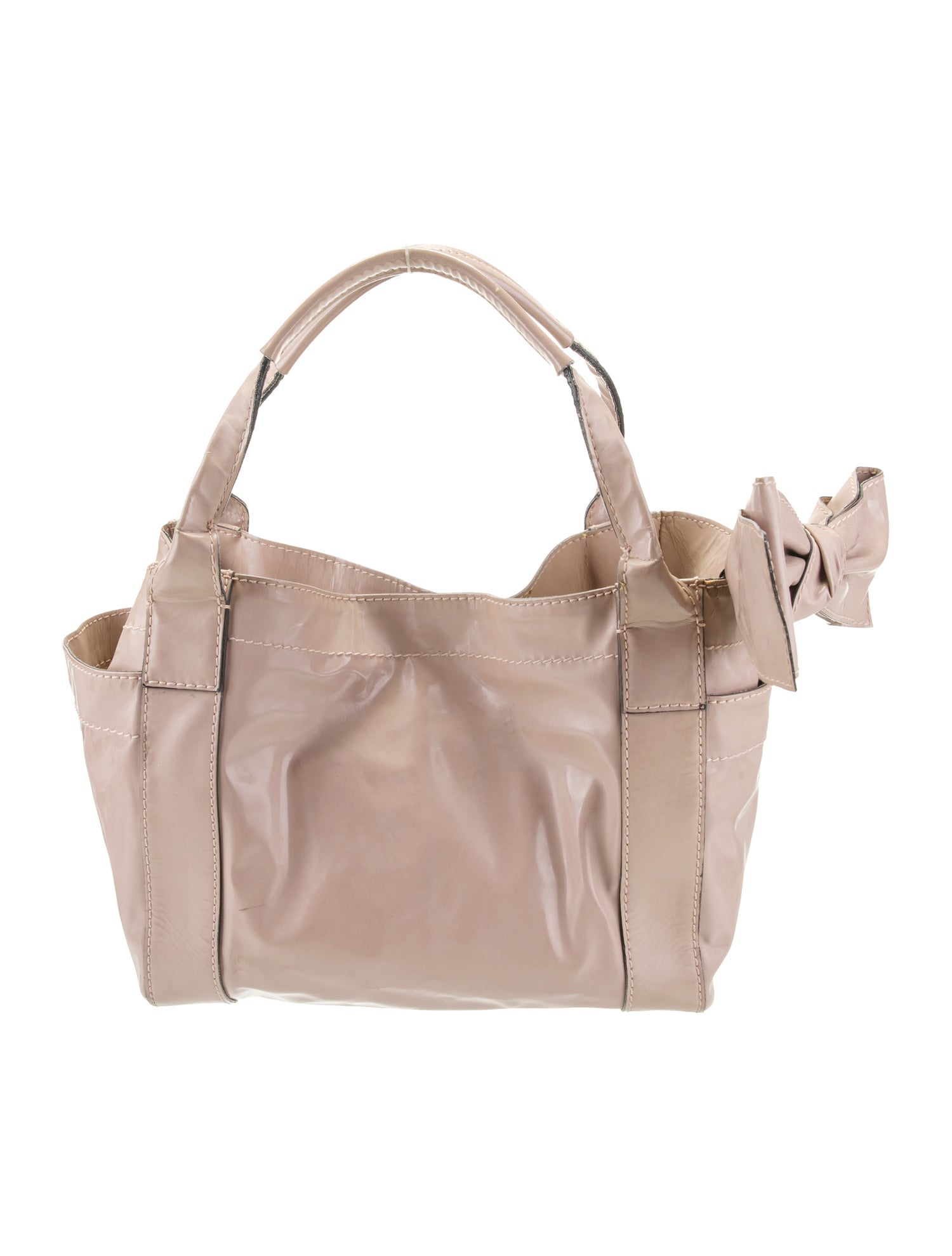 Valentino Patent Leather Hobo