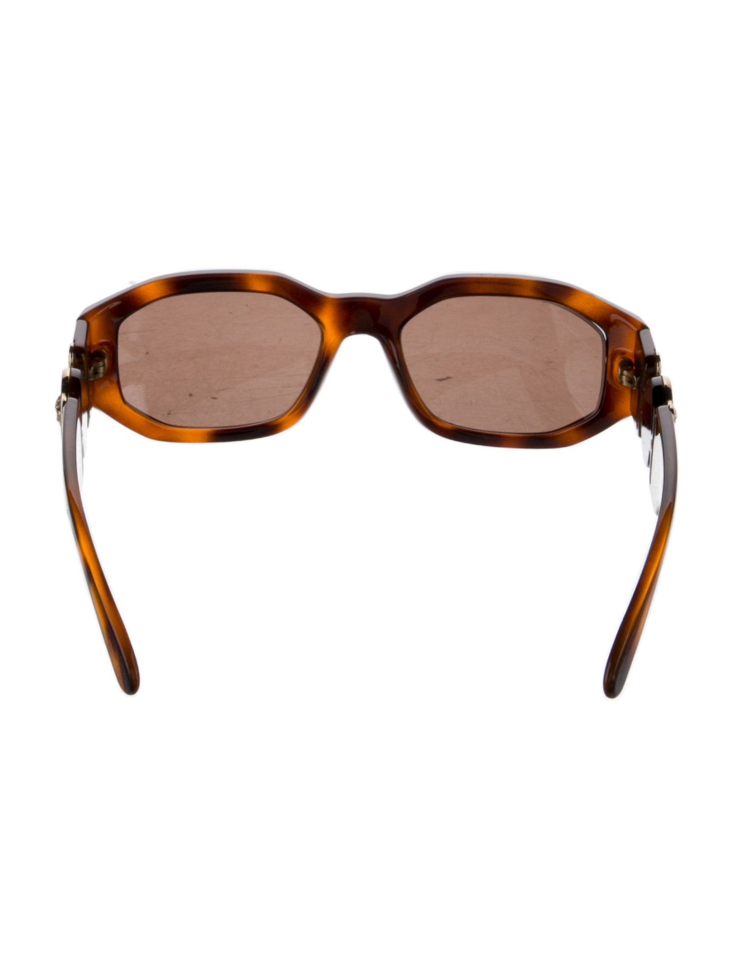 Valentino Rockstud Accents Square Sunglasses