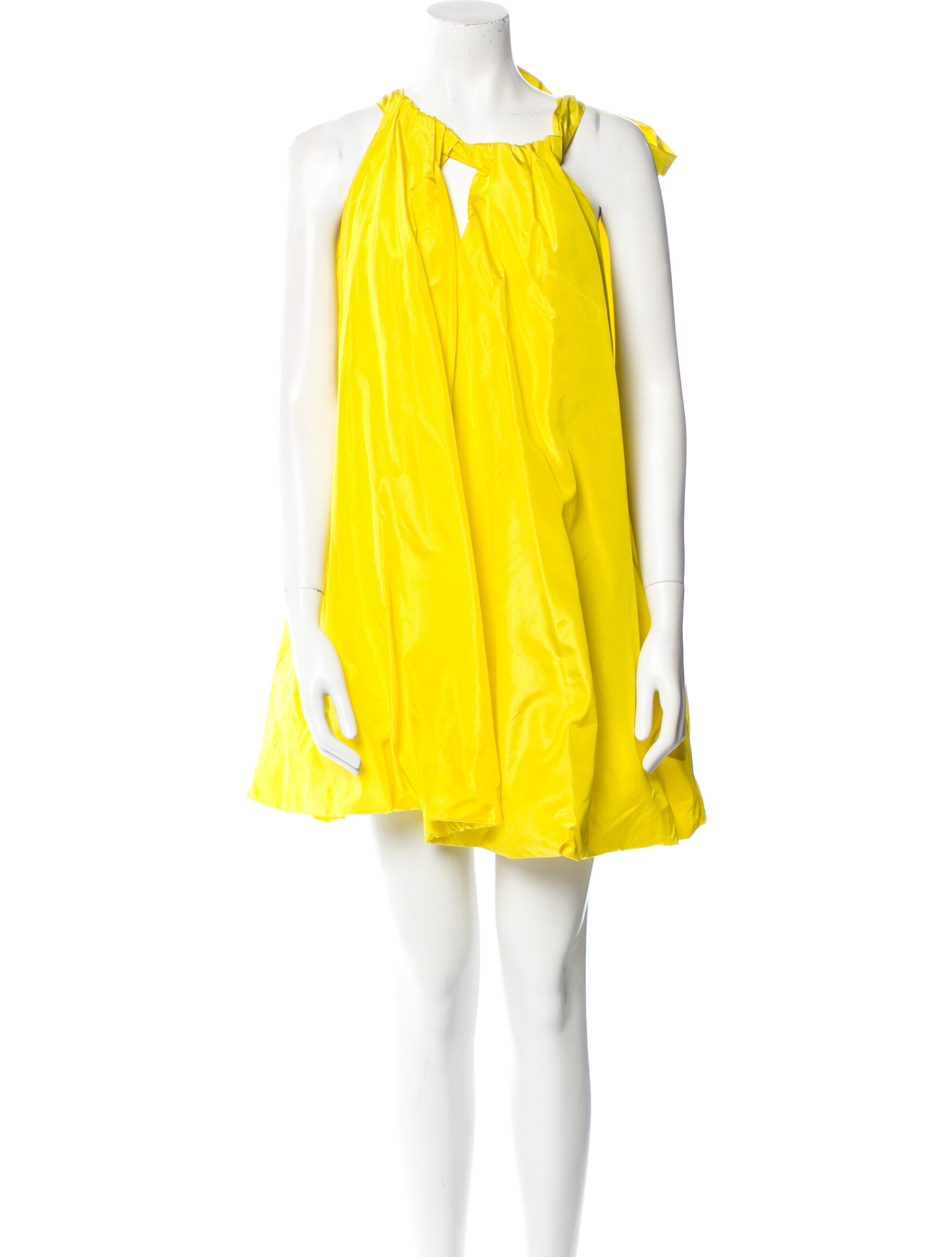 Valentino Silk Knee-Length Dress