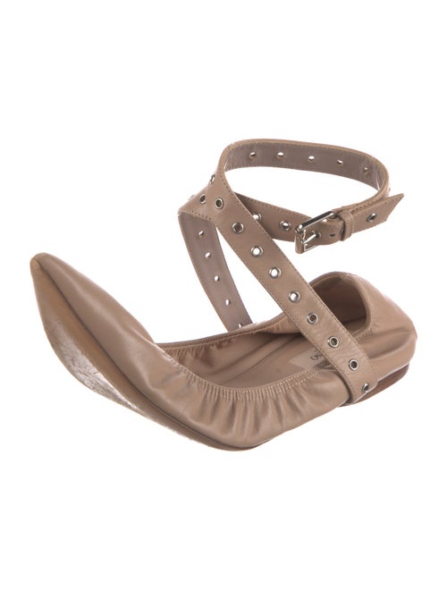 Valentino Leather Ballet Flats