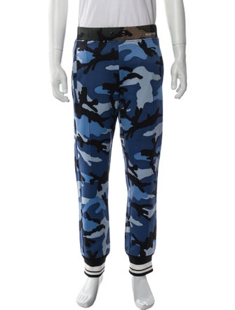 Valentino Camouflage Print Lounge Bottoms