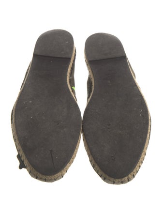 Valentino Canvas Camouflage Print Espadrilles