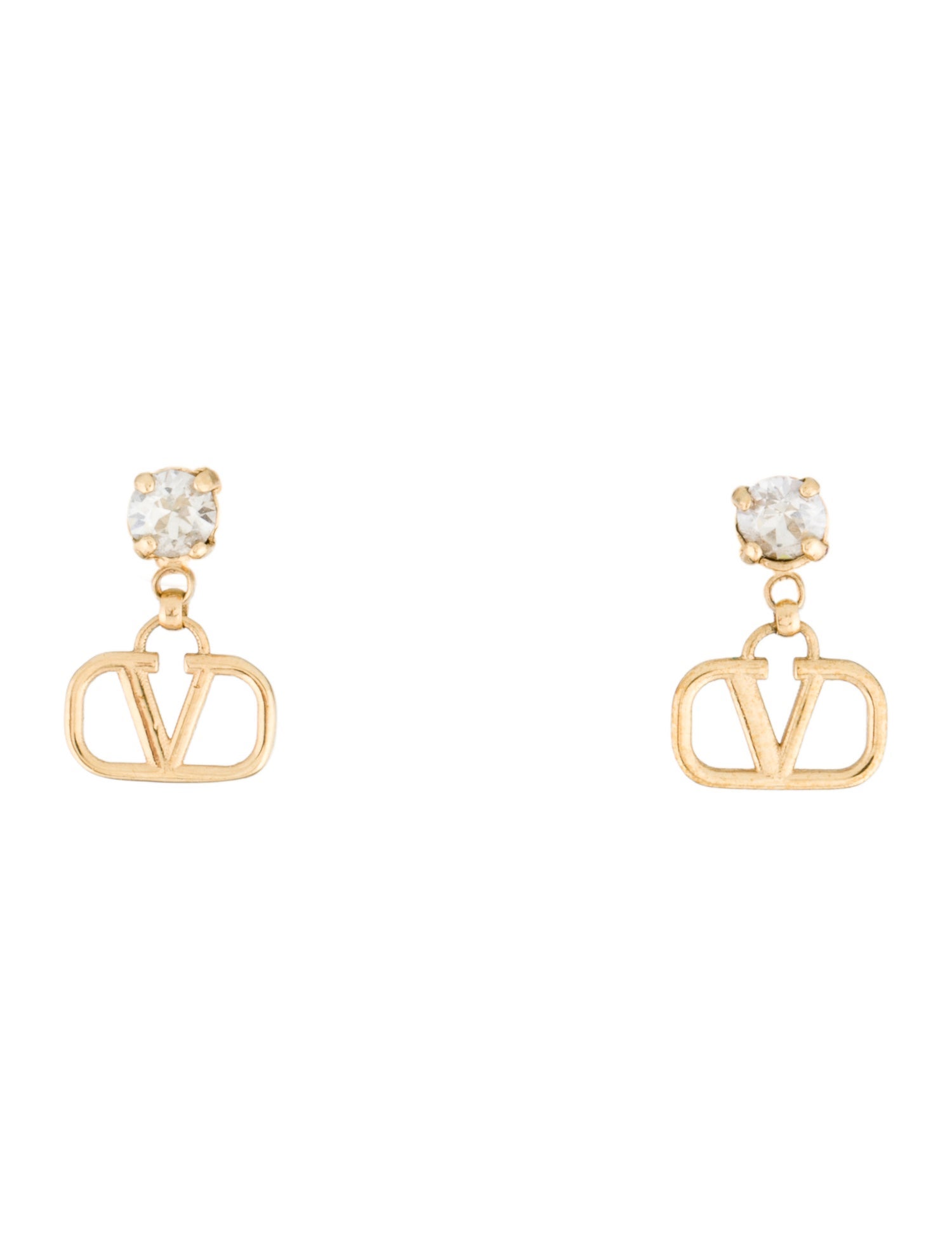 Valentino Vlogo Signature Drop Earrings
