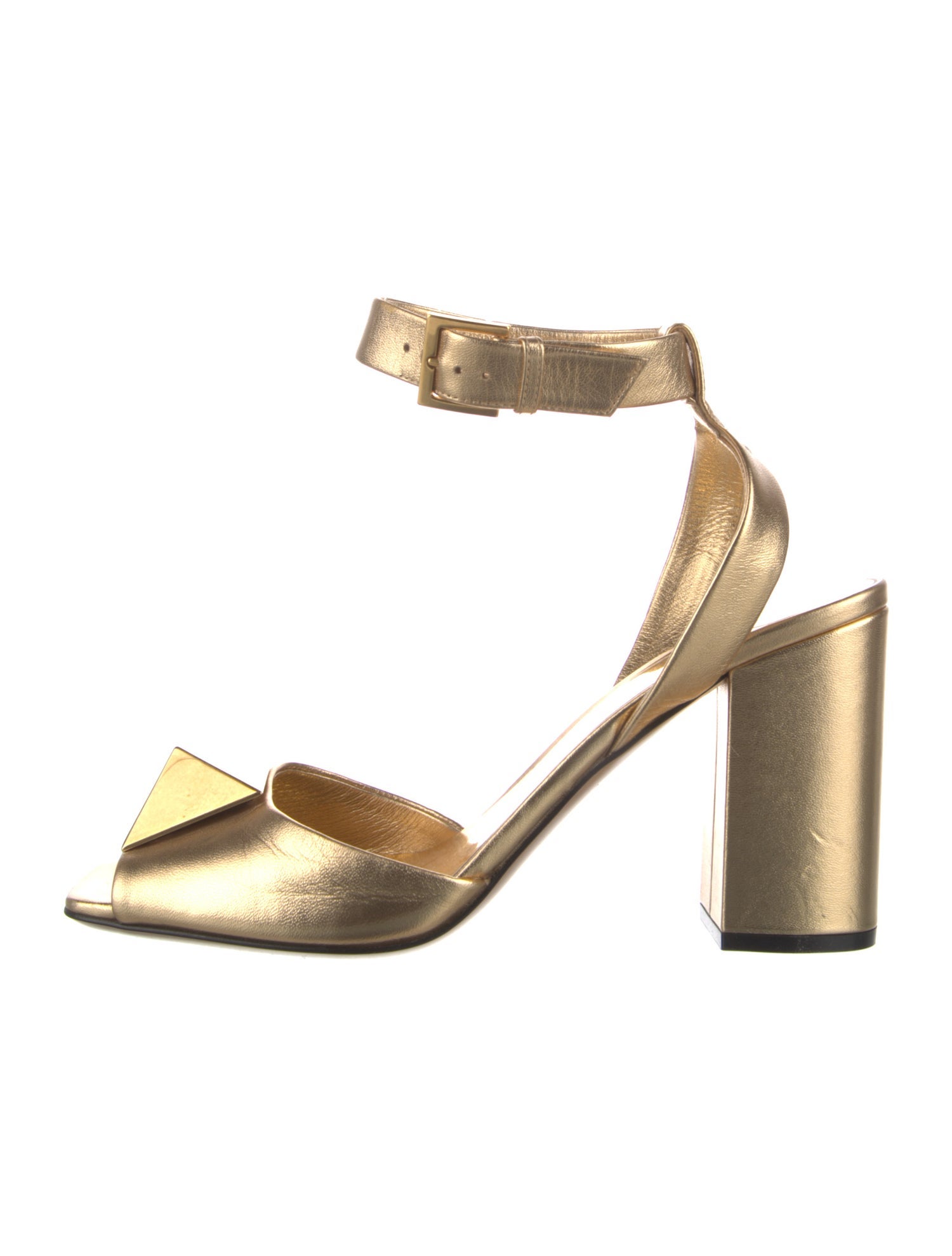 Valentino Rockstud Spike Leather Sandals