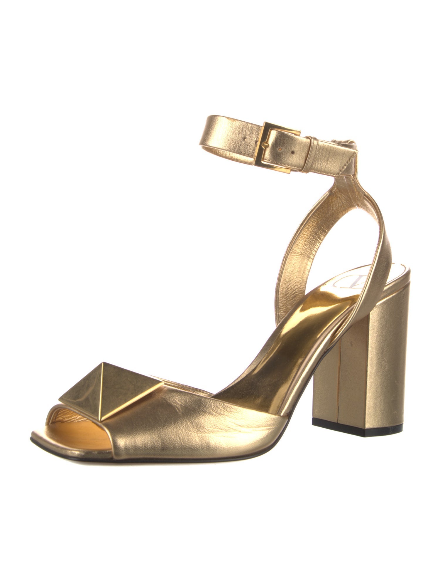 Valentino Rockstud Spike Leather Sandals