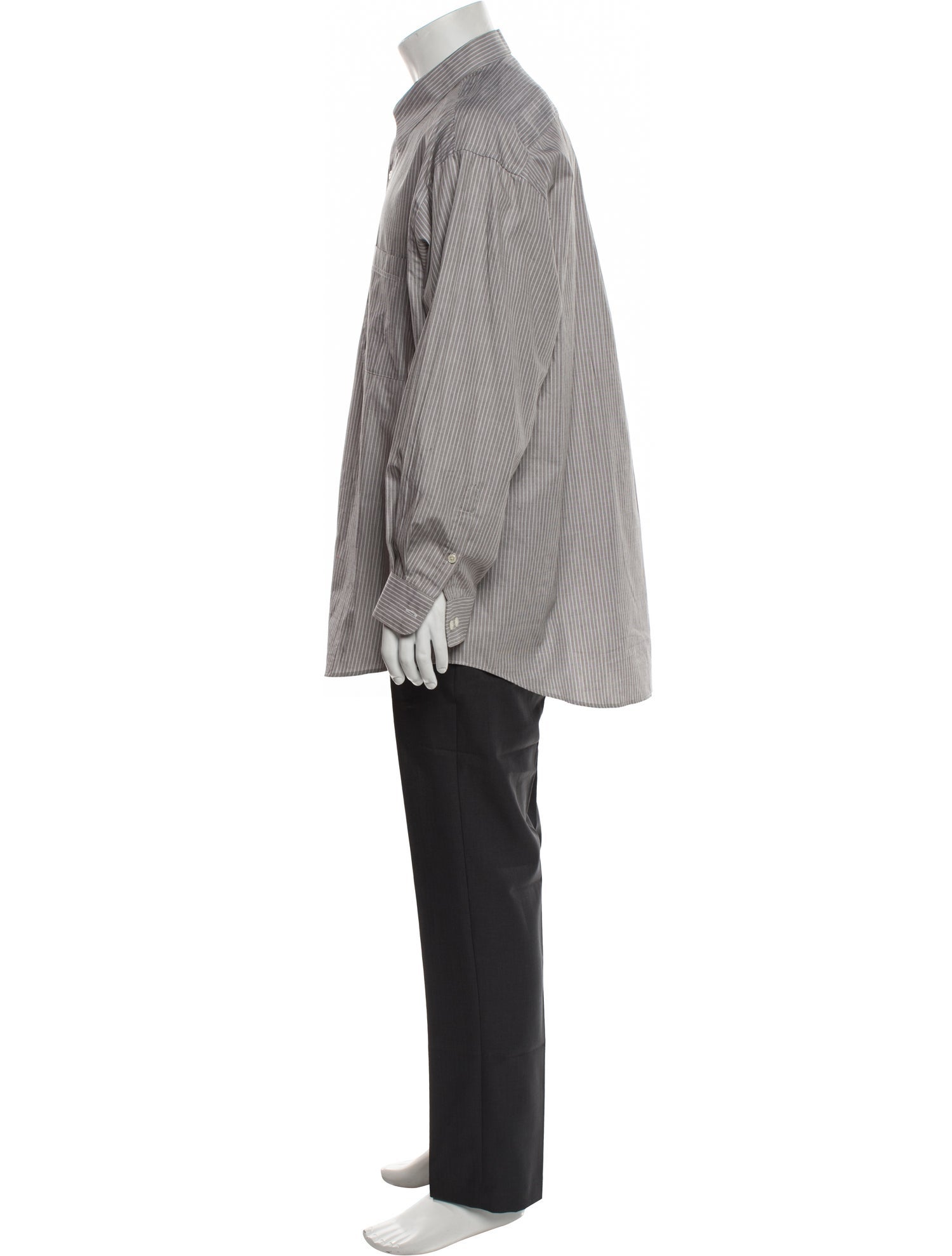 Valentino Striped Long Sleeve Shirt